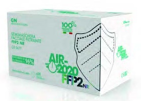 AIR-2020 SEMIMASCHERA FFP2 10 PEZZI BIANCA - Farmadillo