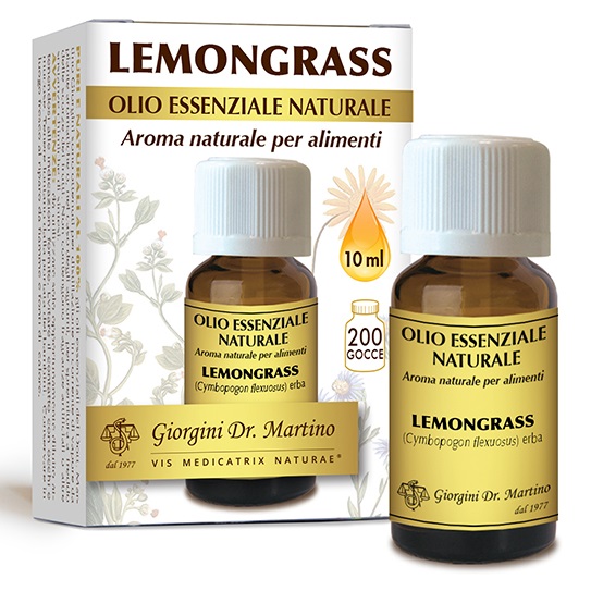 LEMONGRASS OLIO ESSENZIALE NATURALE 10 ML - Farmadillo