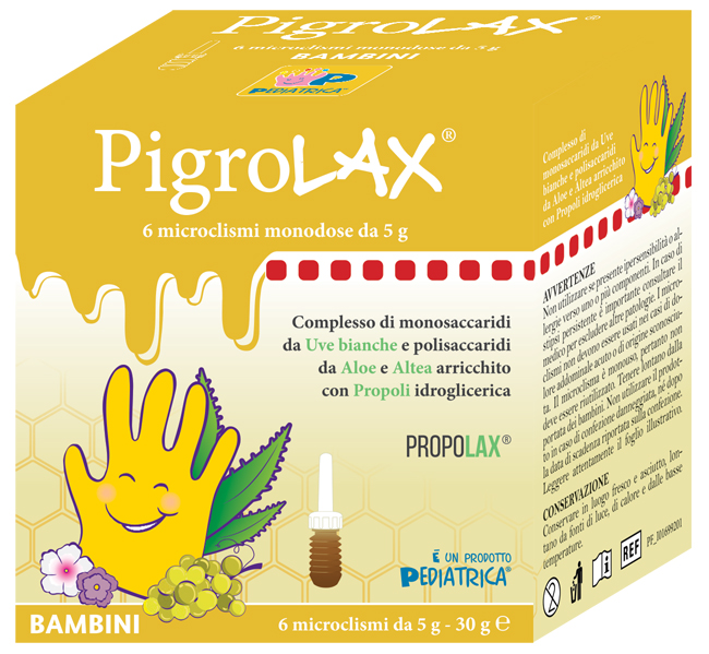 MICROCLISMA PIGROLAX BAMBINI 6 X 5 G - Farmadillo