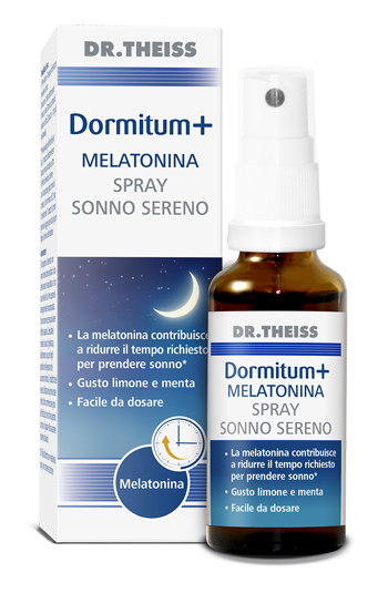 THEISS DORMITUM + MELATONINA SPRAY SONNO SERENO 30 ML - Farmadillo