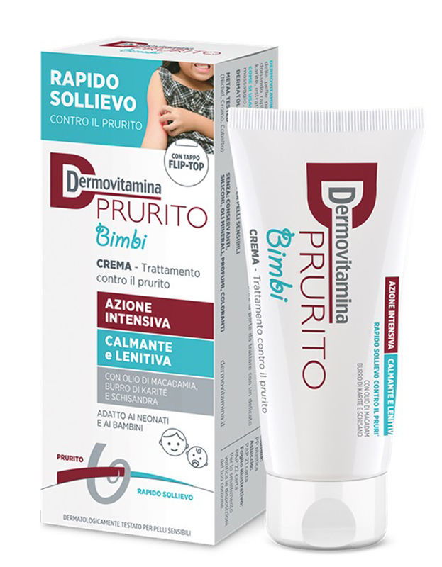 DERMOVITAMINA PRURITO BIMBI CREMA AZIONE INTENSIVA CALMANTE E LENITIVA 30 ML - Farmadillo