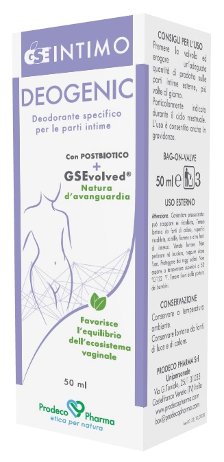 GSE INTIMO DEOGENIC 50 ML - Farmadillo