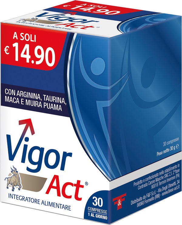 VIGOR ACT 30 COMPRESSE - Farmadillo