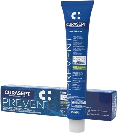 CURASEPT PREVENT DENTIFRICIO 75 ML - Farmadillo