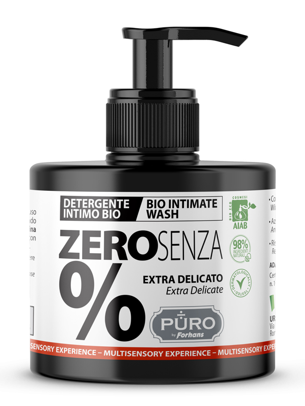 FORHANS PURO DETERGENTE INTIMO ZERO 0% 250 ML - Farmadillo