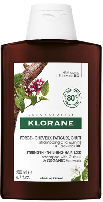 KLORANE SHAMPOO CHININA-STELLA ALPINA BIO 200 ML - Farmadillo
