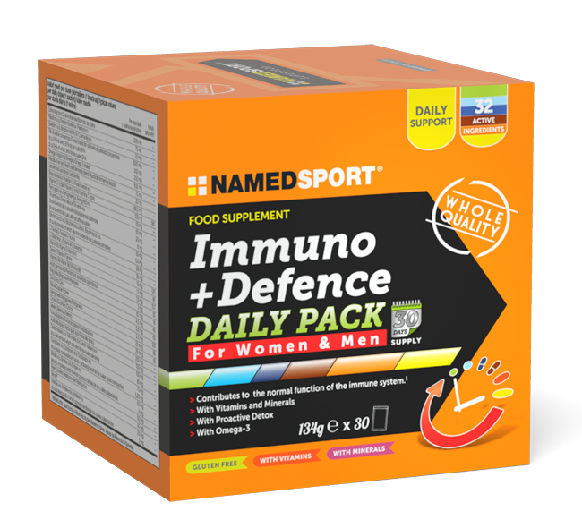 IMMUNO+DEFENCE DAILY PACK 30 BUSTINE - Farmadillo