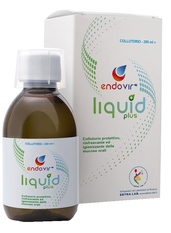 ENDOVIR LIQUID PLUS COLLUTORIO 200 ML - Farmadillo