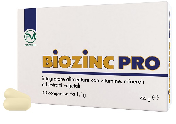 BIOZINC PRO 40 COMPRESSE - Farmadillo