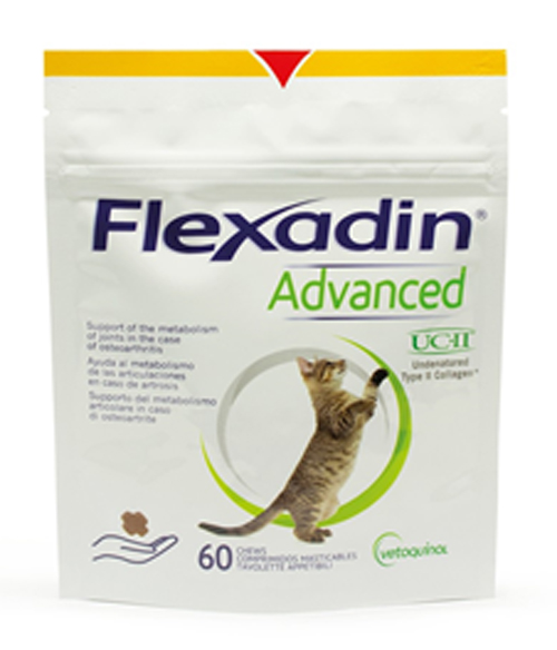 FLEXADIN ADVANCED GATTO TUTTE LE TAGLIE BUSTA DA 30 TAVOLETTE APPETIBILI - Farmadillo