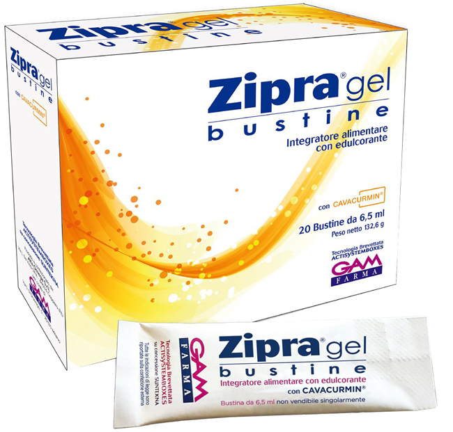ZIPRA GEL 20 BUSTINE - Farmadillo