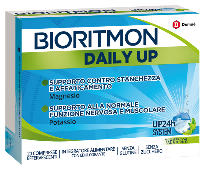BIORITMON DAILY UP 20 COMPRESSE SENZA ZUCCHERO - Farmadillo