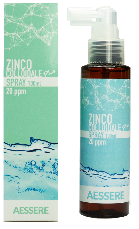 ZINCO COLLOIDALE PLUS SPRAY 20 PPM 100 ML - Farmadillo