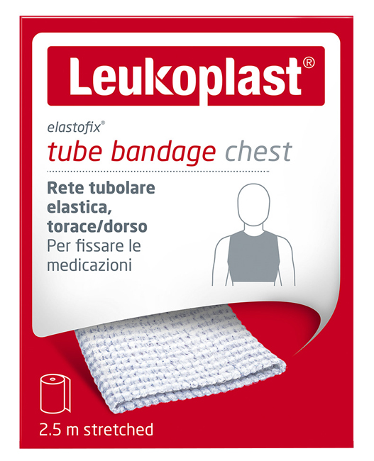 BENDA RETE ELASTOFIX LEUKOPLAST TORACE 2,50 M - Farmadillo
