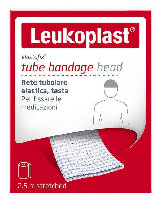 BENDA RETE ELASTOFIX LEUKOPLAST TESTA 2,50 M - Farmadillo