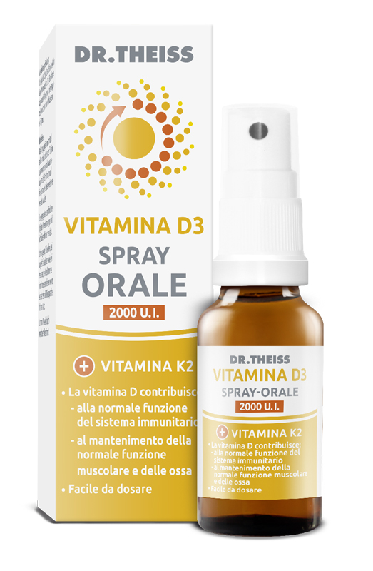 THEISS VITAMINA D3 SPRAY ORALE 20 ML - Farmadillo