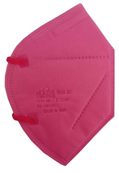 SIRIA 20 SEMIMASCHERA FILTRANTE ANTIPOLVERE FFP2 NR PINK - Farmadillo