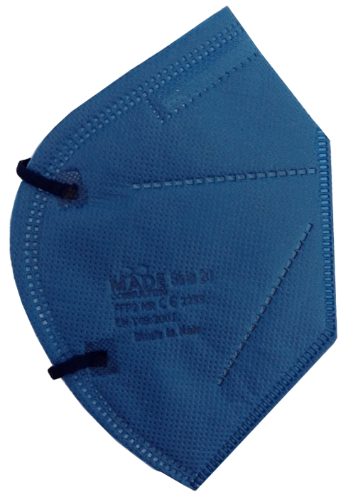 SIRIA 20 SEMIMASCHERA FILTRANTE ANTIPOLVERE FFP2 NR BLUE - Farmadillo