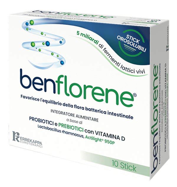 BENFLORENE 10 STICK OROSOLUBILI - Farmadillo