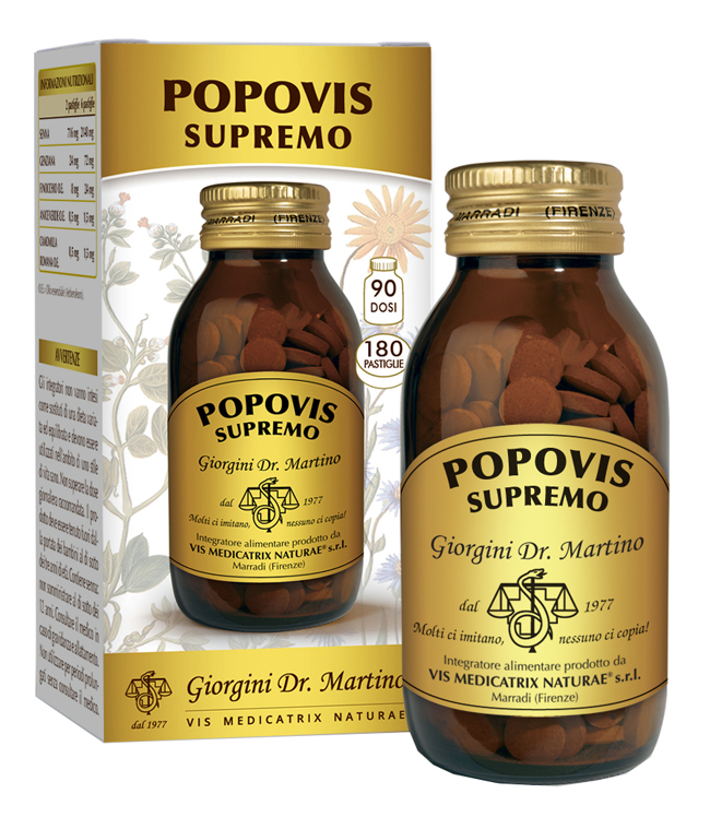 POPOVIS SUPREMO 180 PASTIGLIE - Farmadillo