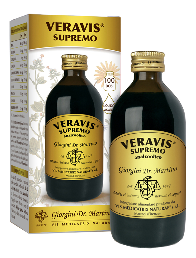 VERAVIS SUPREMO ANALCOOLICO 200 ML - Farmadillo