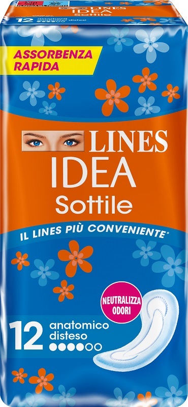 LINES IDEA SOTTILI ANATOMICI 12 PEZZI - Farmadillo