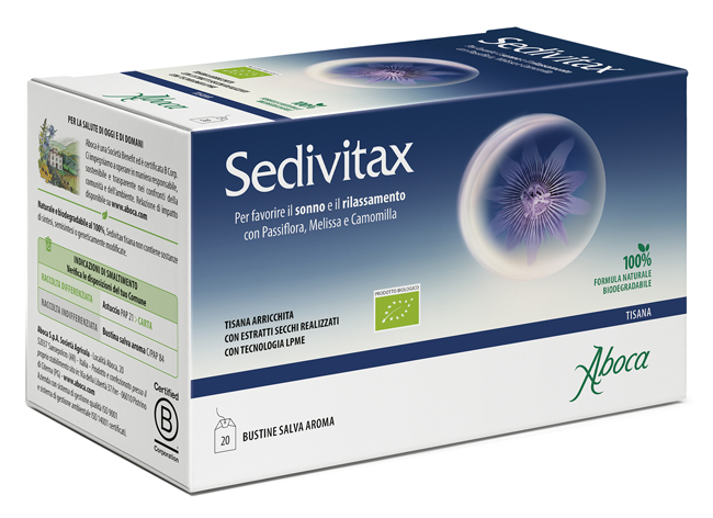 SEDIVITAX TISANA 20 BUSTINE - Farmadillo