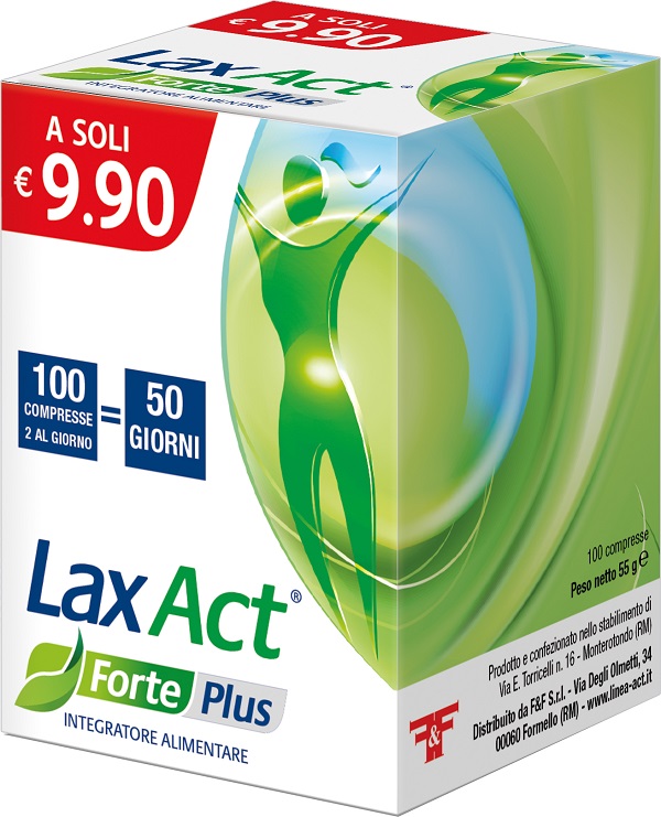 LAX ACT FORTE PLUS 100 COMPRESSE - Farmadillo