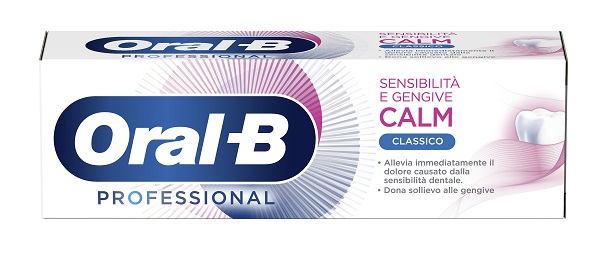 ORALB PROFESSIONAL SENSIBILITA' E GENGIVE CALM CLASSICO COLLUTORIO 75 ML - Farmadillo