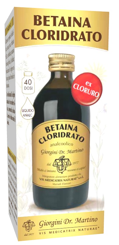 BETAINA CLORIDRATO LIQUIDO ANALCOLICO 200 ML - Farmadillo