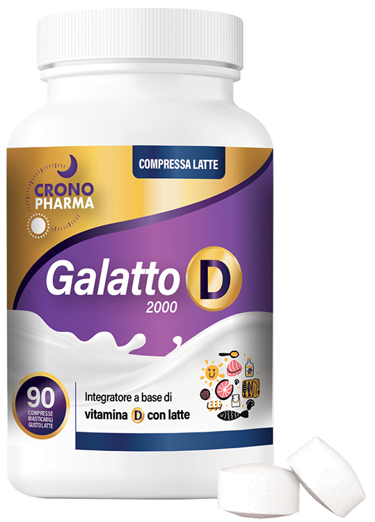GALATTO D 2000 90 COMPRESSE - Farmadillo