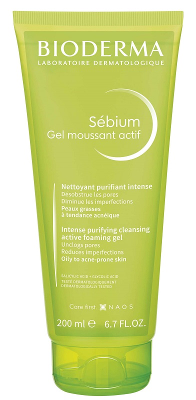 SEBIUM GEL MOUSSANT ACTIF 200 ML - Farmadillo
