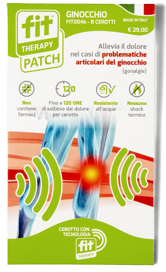 CEROTTO FIT THERAPY GINOCCHIO 8 PEZZI - Farmadillo