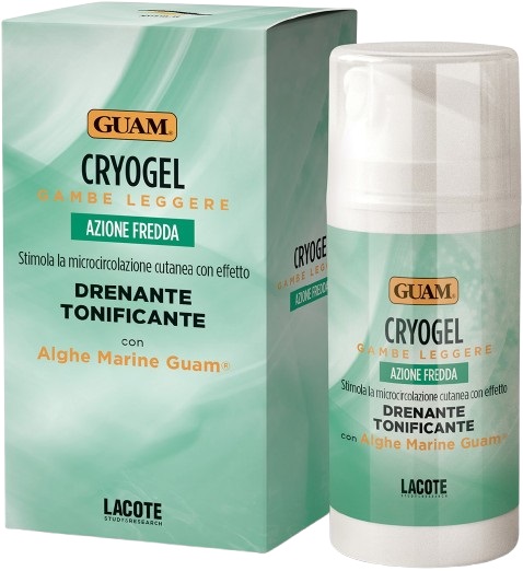 GUAM CRYOGEL DEFATICANTE GAMBE 100 ML - Farmadillo