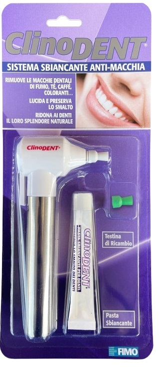 CLINODENT SISTEMA SBIANCANTE ANTIMACCHIA - Farmadillo