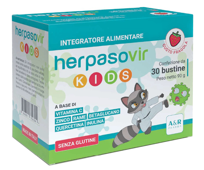 HERPASOVIR KIDS 30 BUSTINE - Farmadillo