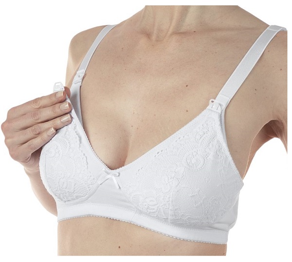 MAMMY REGGISENO COTONE ALLATTAMENTO WHITE 3C - Farmadillo