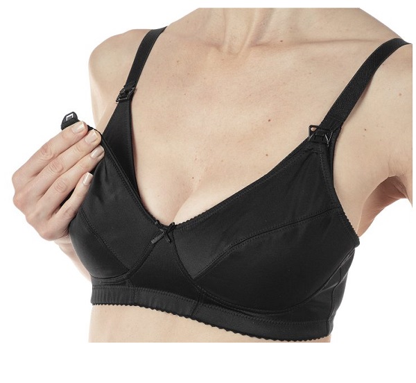 MAMMY REGGISENO MICROFIBRA ALLATTAMENTO BLACK 6C - Farmadillo