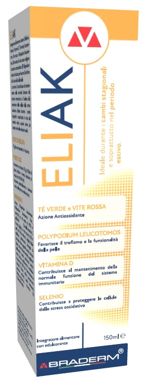 ELIAK 30 BUSTINE DA 5 ML BRADERM - Farmadillo