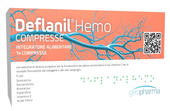 DEFLANIL HEMO 14 COMPRESSE - Farmadillo