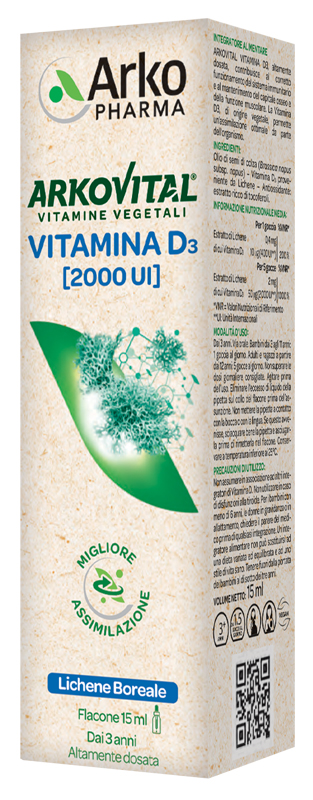 ARKOVITAL VITAMIN D3 15 ML - Farmadillo