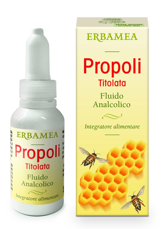 PROPOLI TITOLATA FLUIDO ANALCOLICO 30 ML - Farmadillo