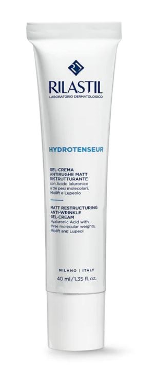 RILASTIL HYDROTENSEUR GELCREMA MATITA ANTIRUGHE RISTRUTTURANTE 40 ML - Farmadillo