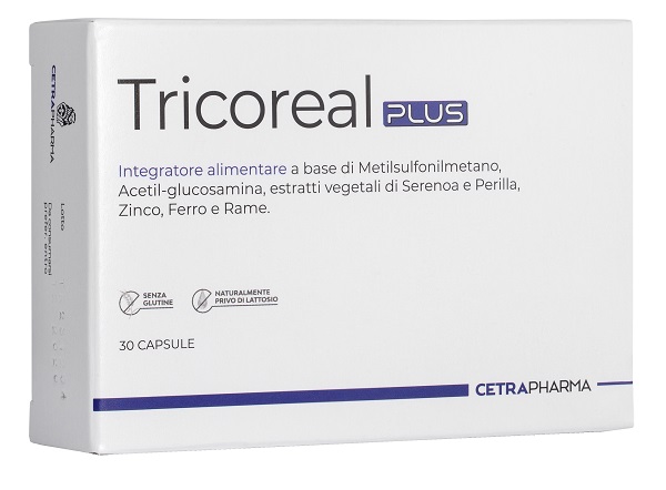 TRICOREAL PLUS 30 CAPSULE DA 550 MG - Farmadillo