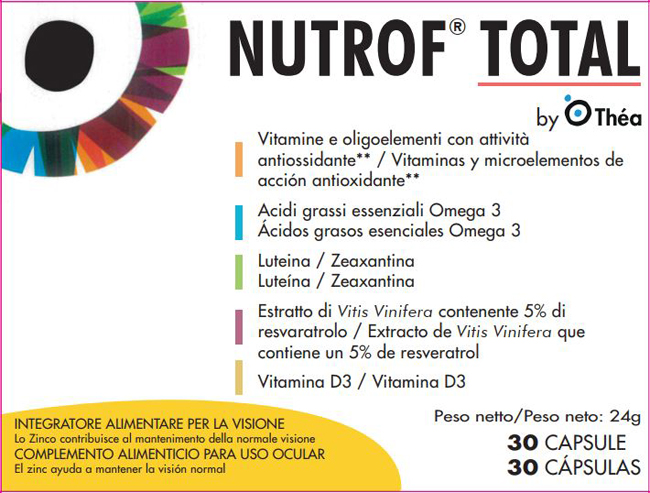 NUTROF TOTAL 30 CAPSULE - Farmadillo