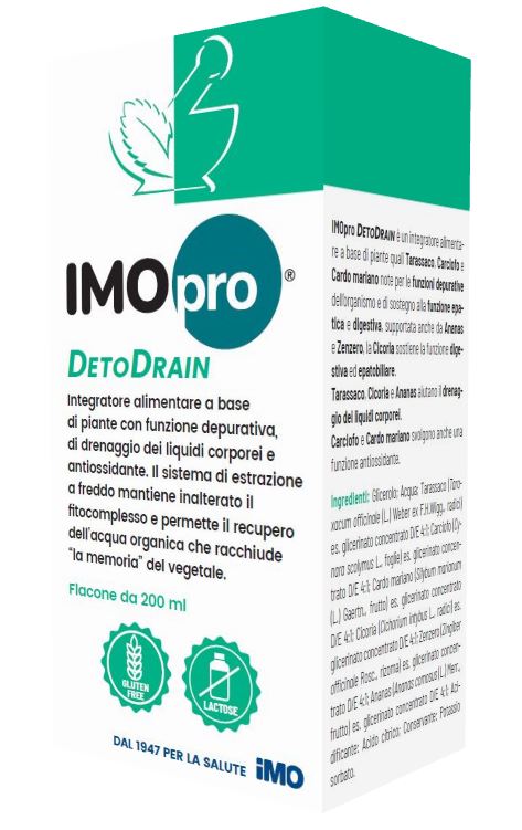 IMOPRO DETODRAIN 200 ML - Farmadillo
