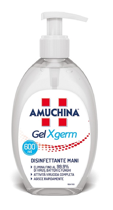 AMUCHINA GEL X-GERM DISINFETTANTE MANI 600 ML IT - Farmadillo