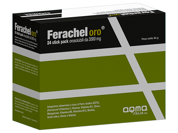 FERACHEL ORO 24 STICK OROSOLUBILI - Farmadillo