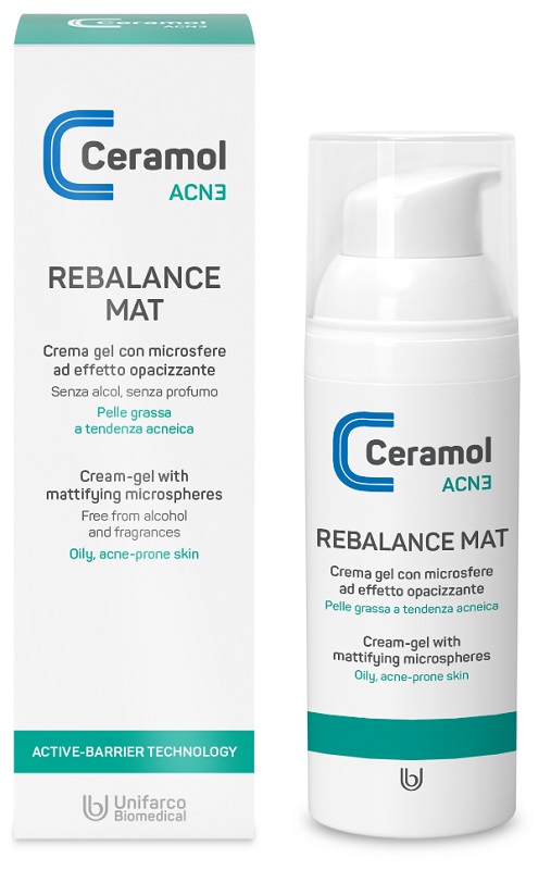 CERAMOL ACN3 REBALANCE MAT 50 ML - Farmadillo