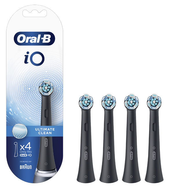 ORALB POWER REFILL IO ULTRA CLEAN BLACK - Farmadillo